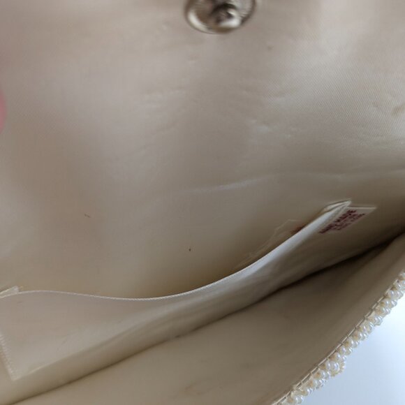 Vintage 1950s/60s Beaded Sequin Clutch, Handmade in British Hong Kong - Picture 10 of 11